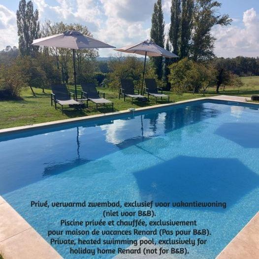 Les Trois L Bed & Breakfast Gindou Bagian luar foto